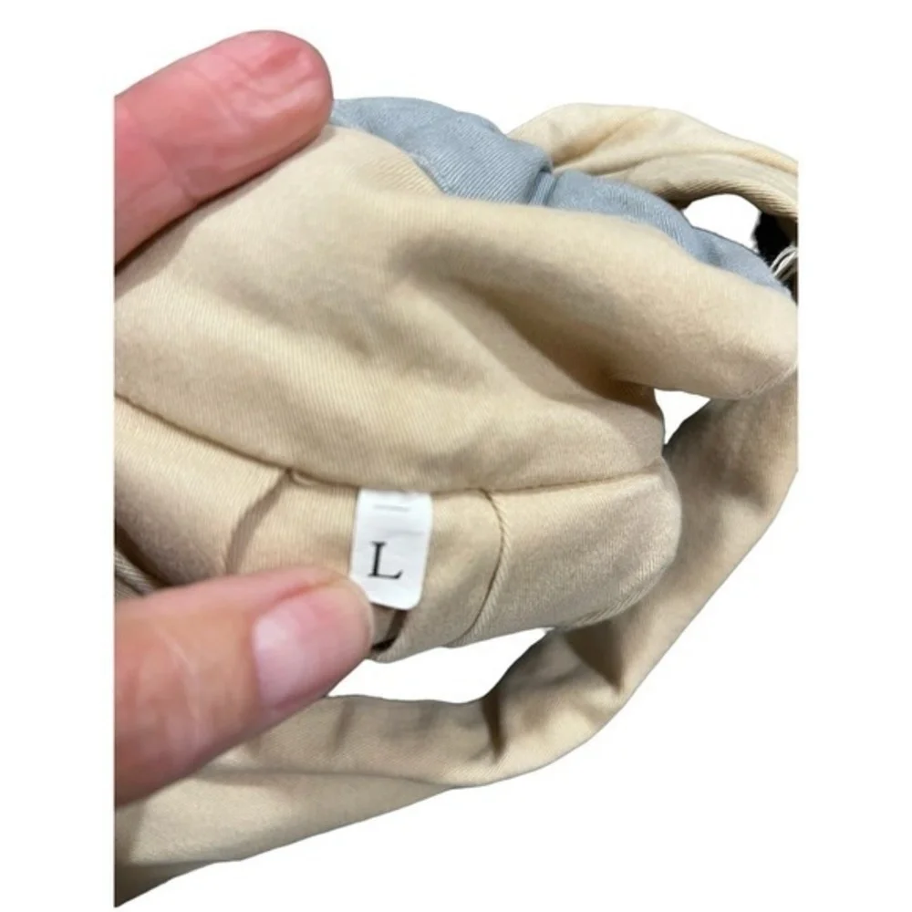SPETYLE Large Pet Carrier/ Gray/Tan/Reversible/Cacoon‎ style